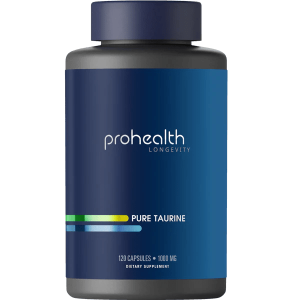 Prohealth Pure Taurine 1000mg 120 Capsules - JING