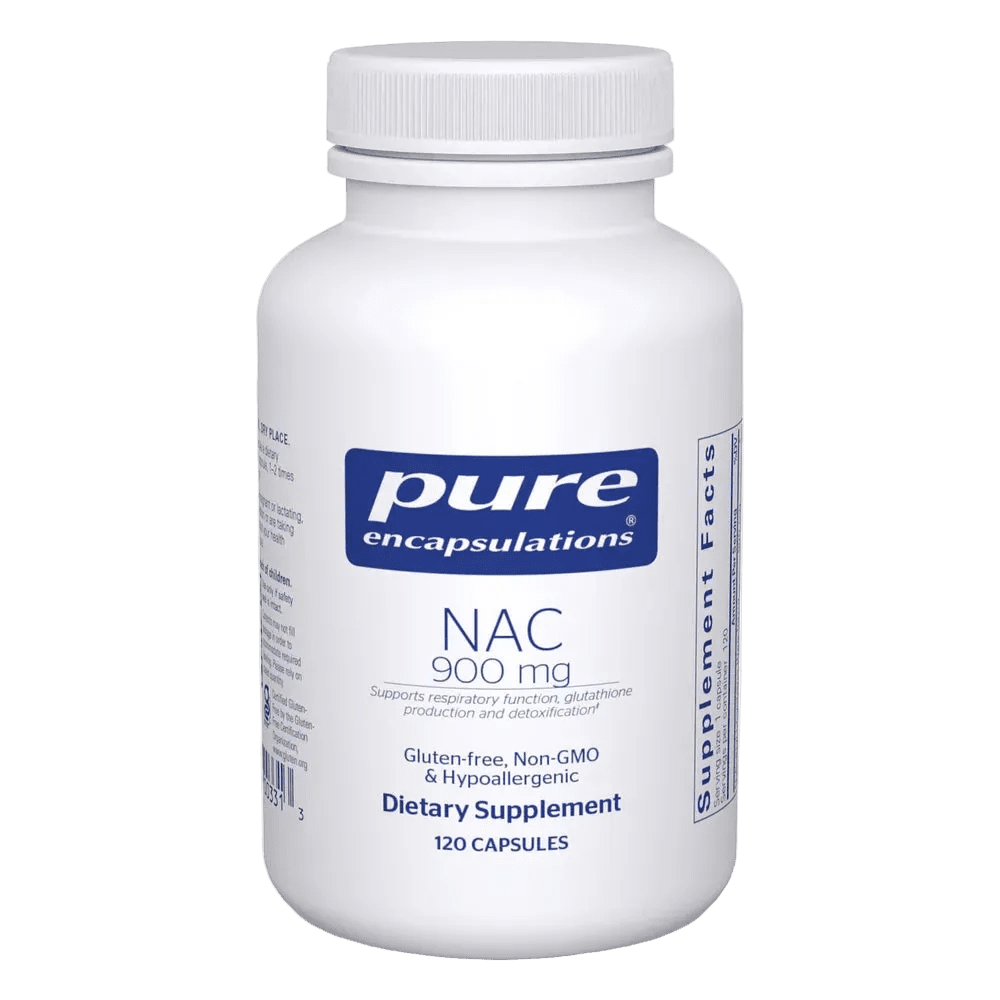 Pure Encapsulations NAC 900mg 120 Capsules - JING
