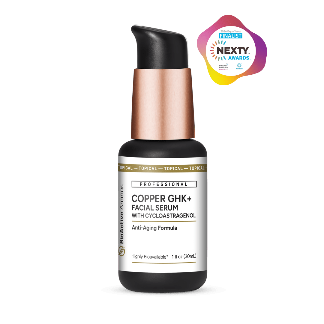 Quicksilver Scientific Copper GHK+ Facial Serum with Cycloastragenol 30ml - JING