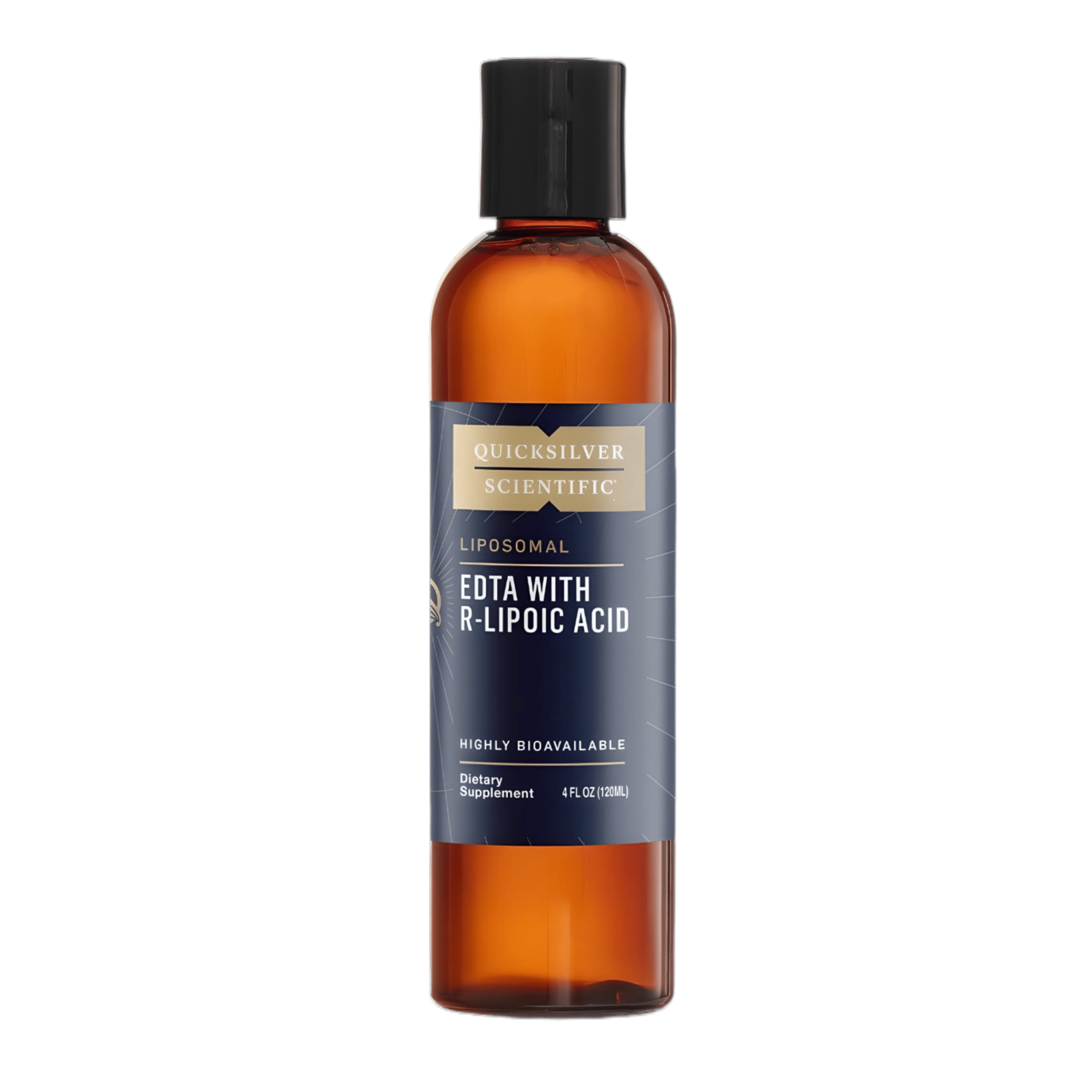 Quicksilver Scientific Liposomal EDTA with R - Lipoic Acid 120ml - JING Organics