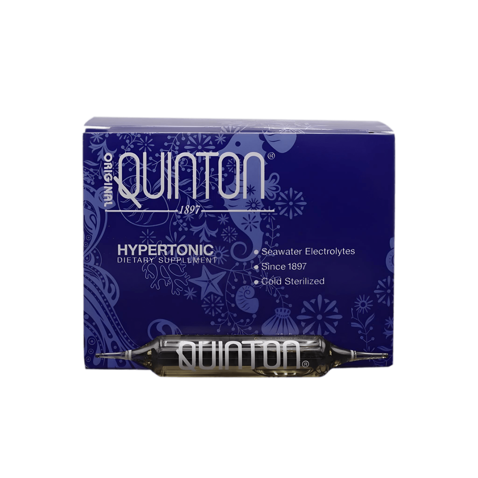 Quicksilver Scientific Original Quinton Hypertonic 30 Ampoules - JING Organics