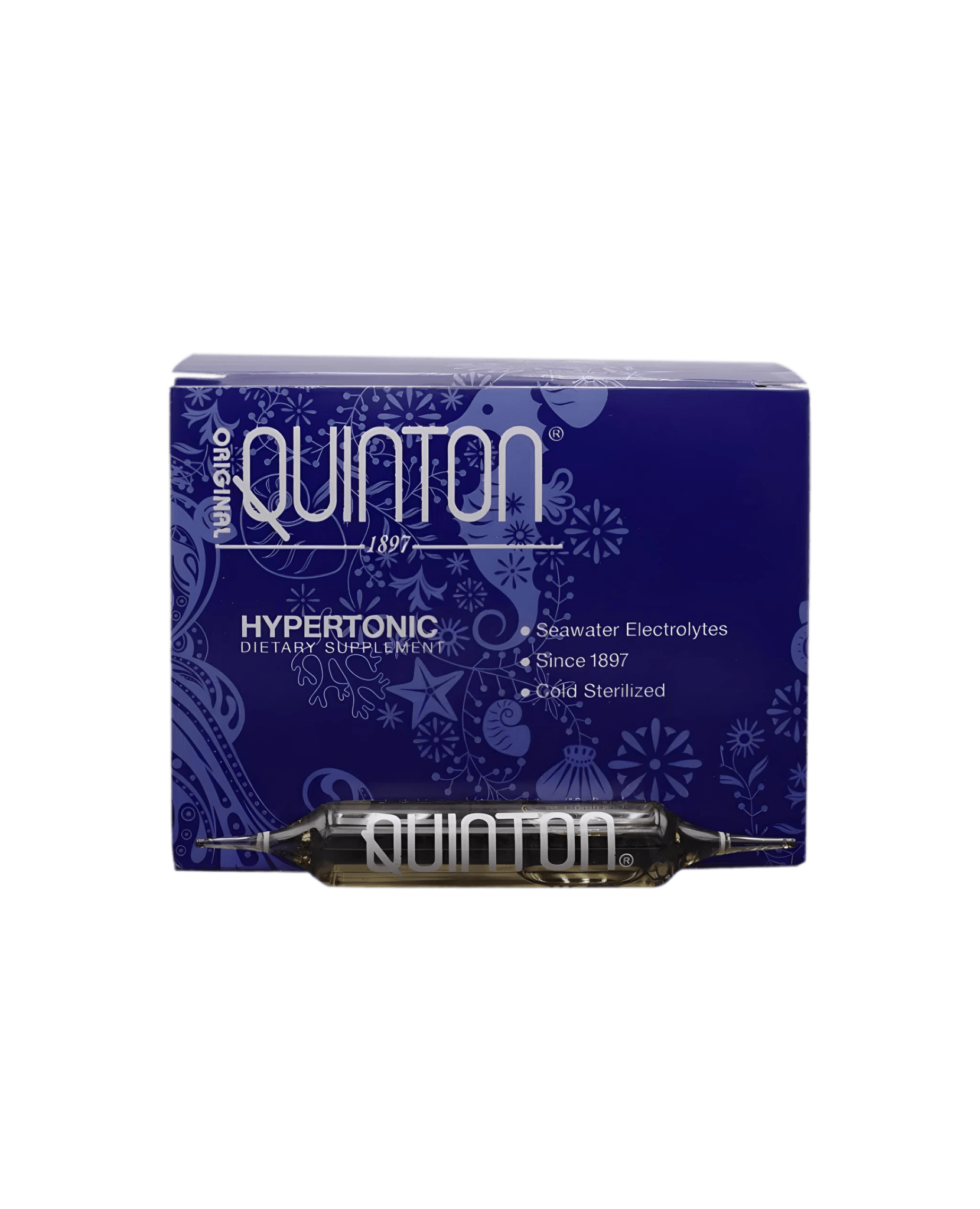 Quicksilver Scientific Original Quinton Hypertonic 30 Ampoules - JING Organics