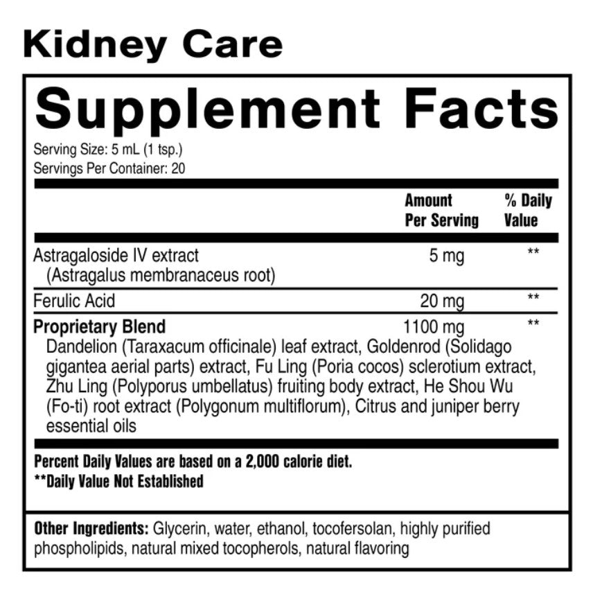 Quicksilver Scientific Dr. Shade's Kidney Care 100ml