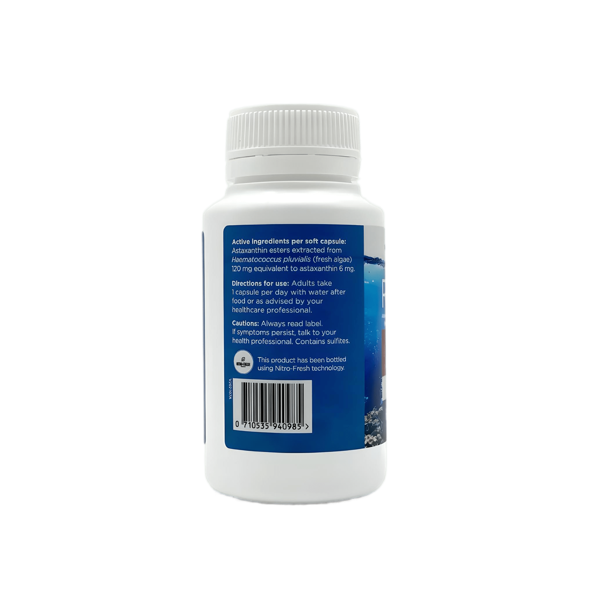 ReefAsta Natural Astaxanthin 6mg 60 Capsules - JING Organics