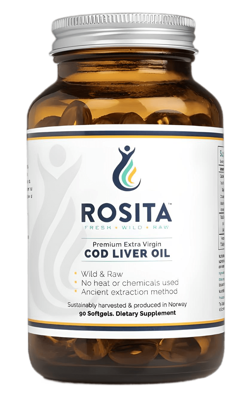 Rosita Cod Liver Oil 90 Softgels - JING Organics