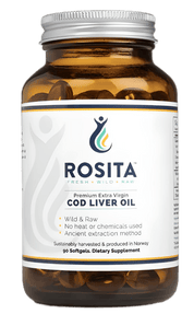 Rosita Cod Liver Oil 90 Softgels - JING Organics