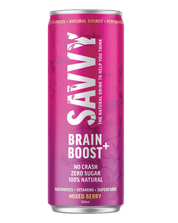 Savvy Brain Boost Drink Mixed Berry 330ml - JING Organics