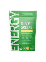 Savvy Greens+ Energy Powder 100g - JING Organics