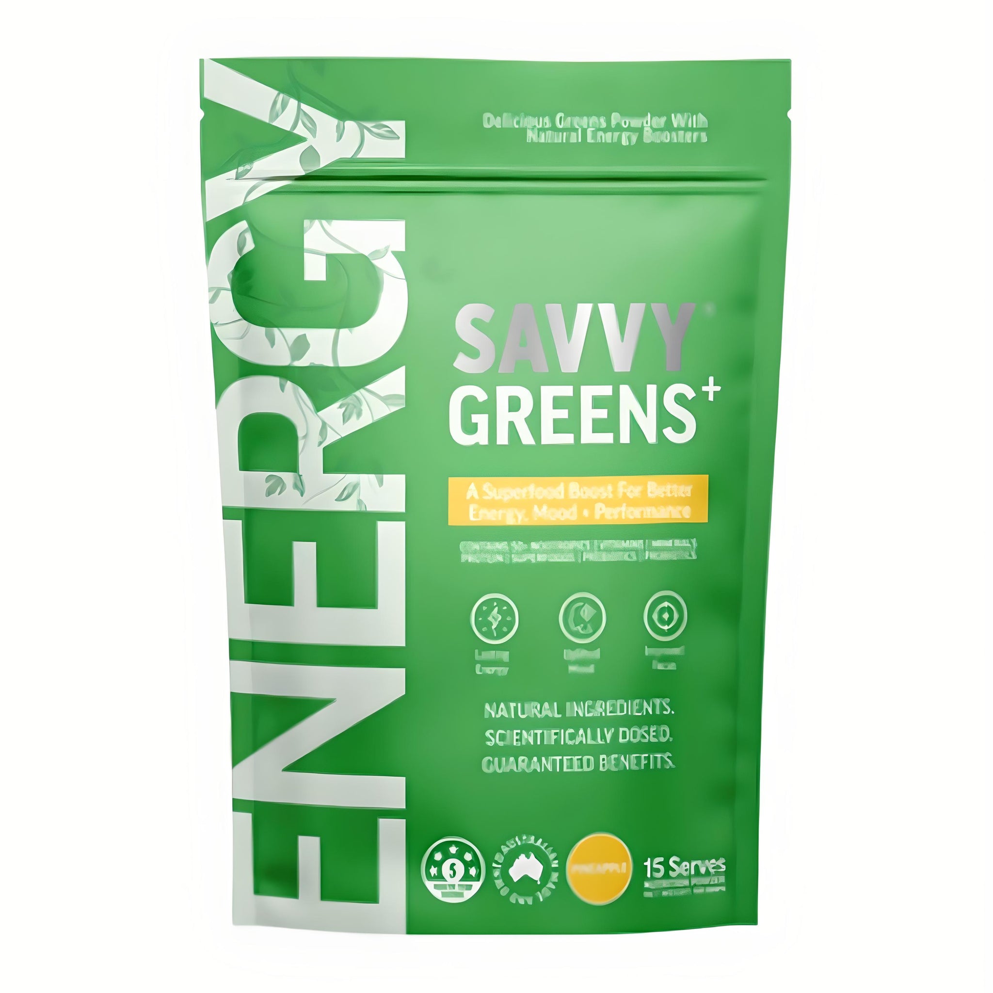 Savvy Greens+ Energy Powder 100g