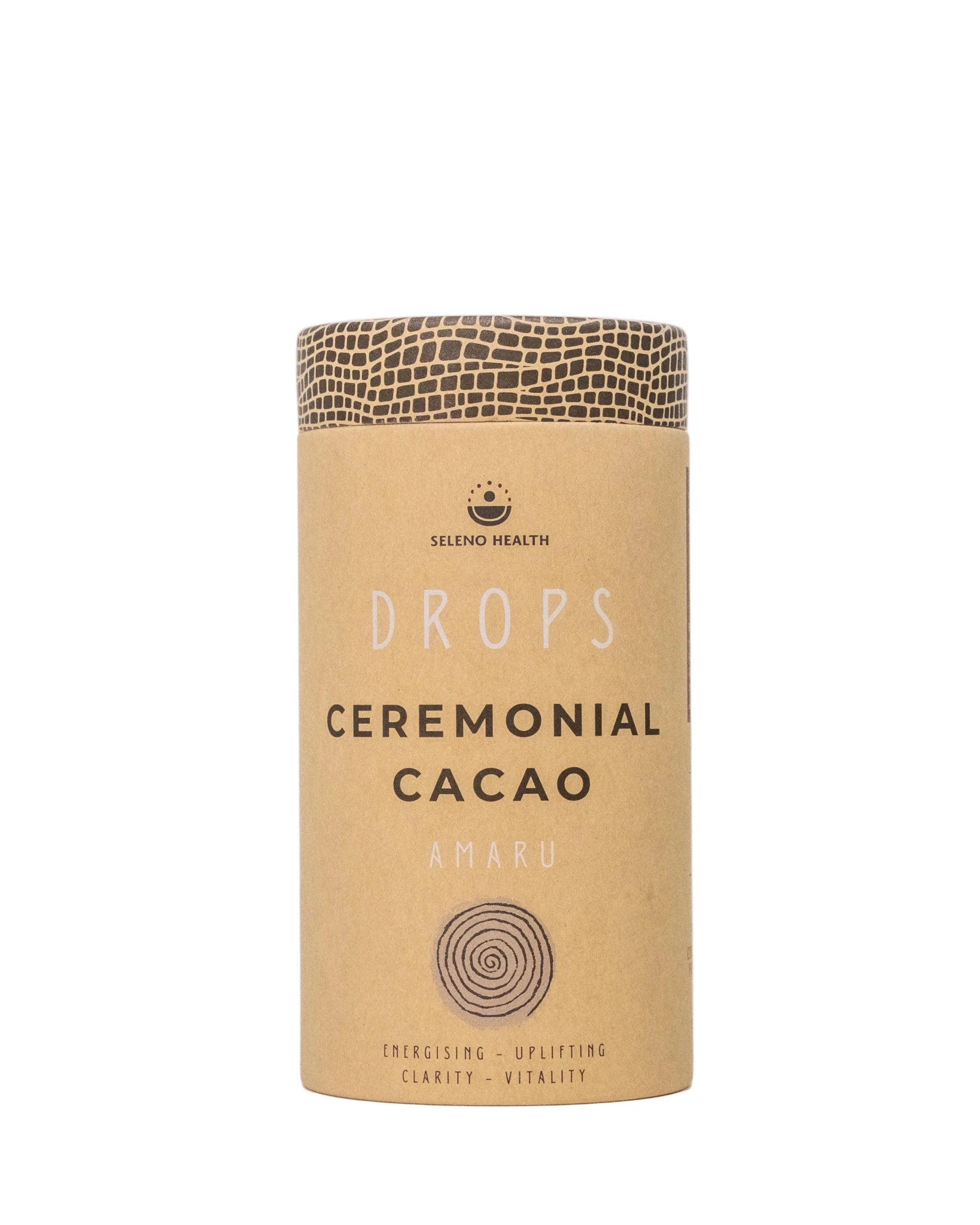 Seleno Health Ceremonial Cacao Drops Amaru 250g - JING