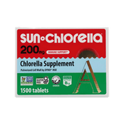 Sun Chlorella 200mg 1500 Tablets - JING Organics