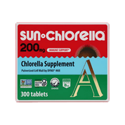 Sun Chlorella 200mg 300 Tablets - JING Organics