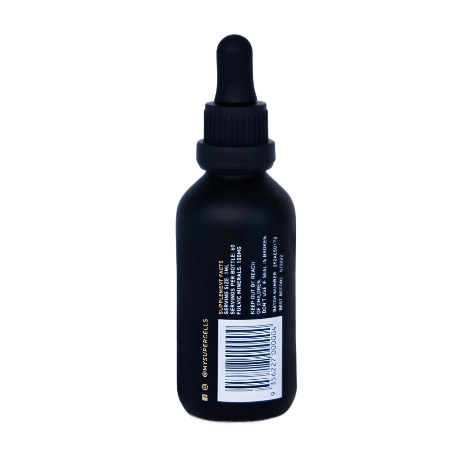 Supercells Complex Minerals Fulvic Concentrate 60ml - JING Organics