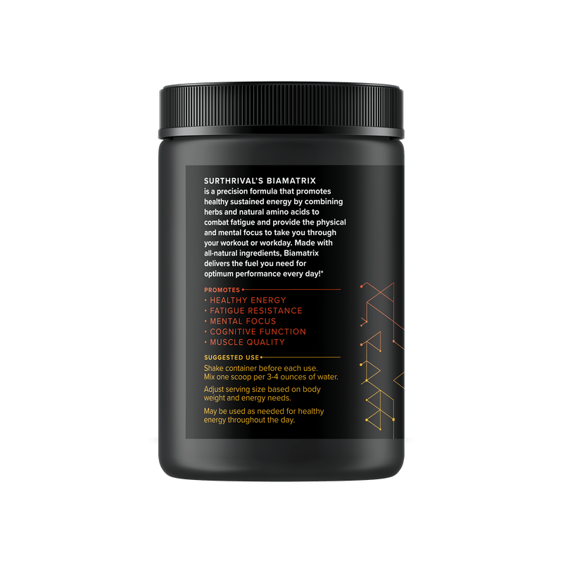 Surthrival Biamatrix Pre - Workout Powder 318g - JING Organics