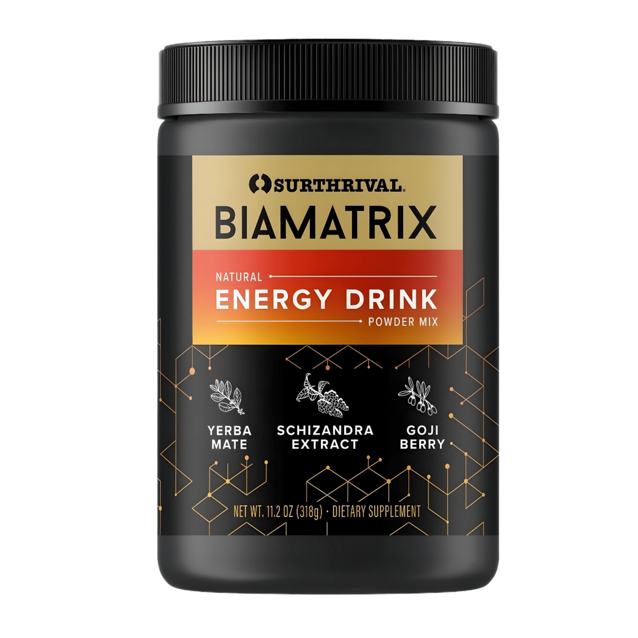Surthrival Biamatrix Pre - Workout Powder 318g - JING Organics