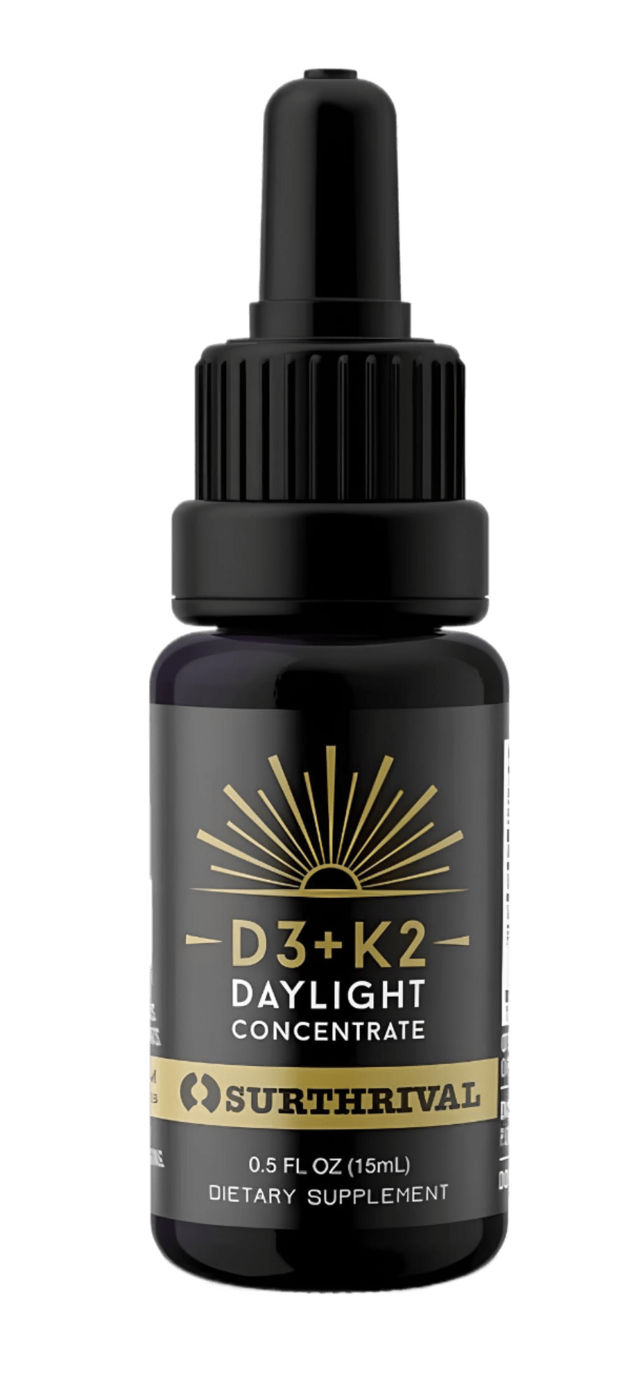 Surthrival D3+K2 Daylight Concentrate 15ml - JING Organics