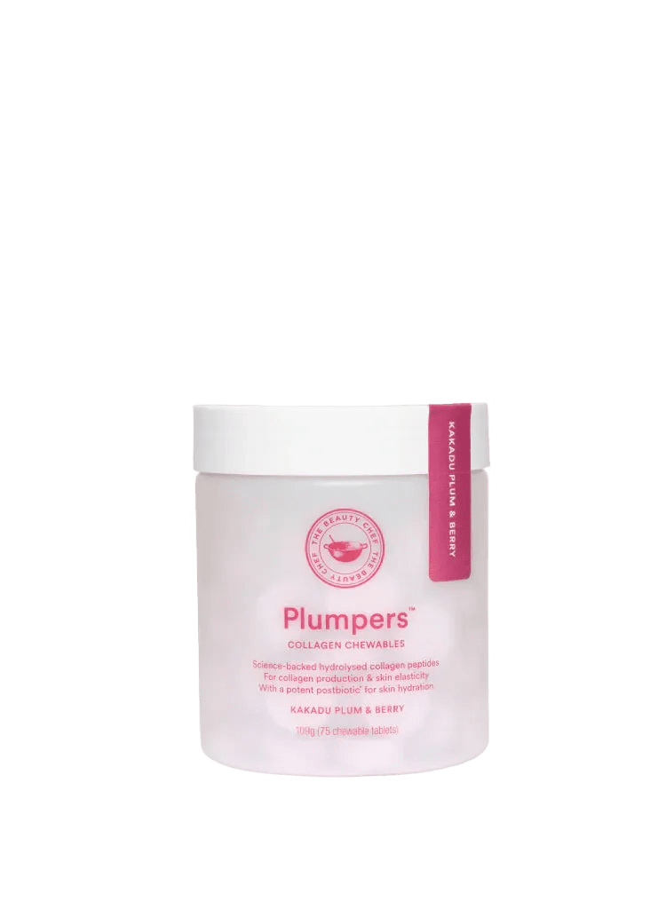 The Beauty Chef Plumpers Collagen Chewables Kakadu Plum & Berry 75 Chewables - JING