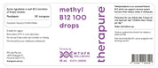 Therapure Methyl B12 100 Drops 30ml - JING Organics