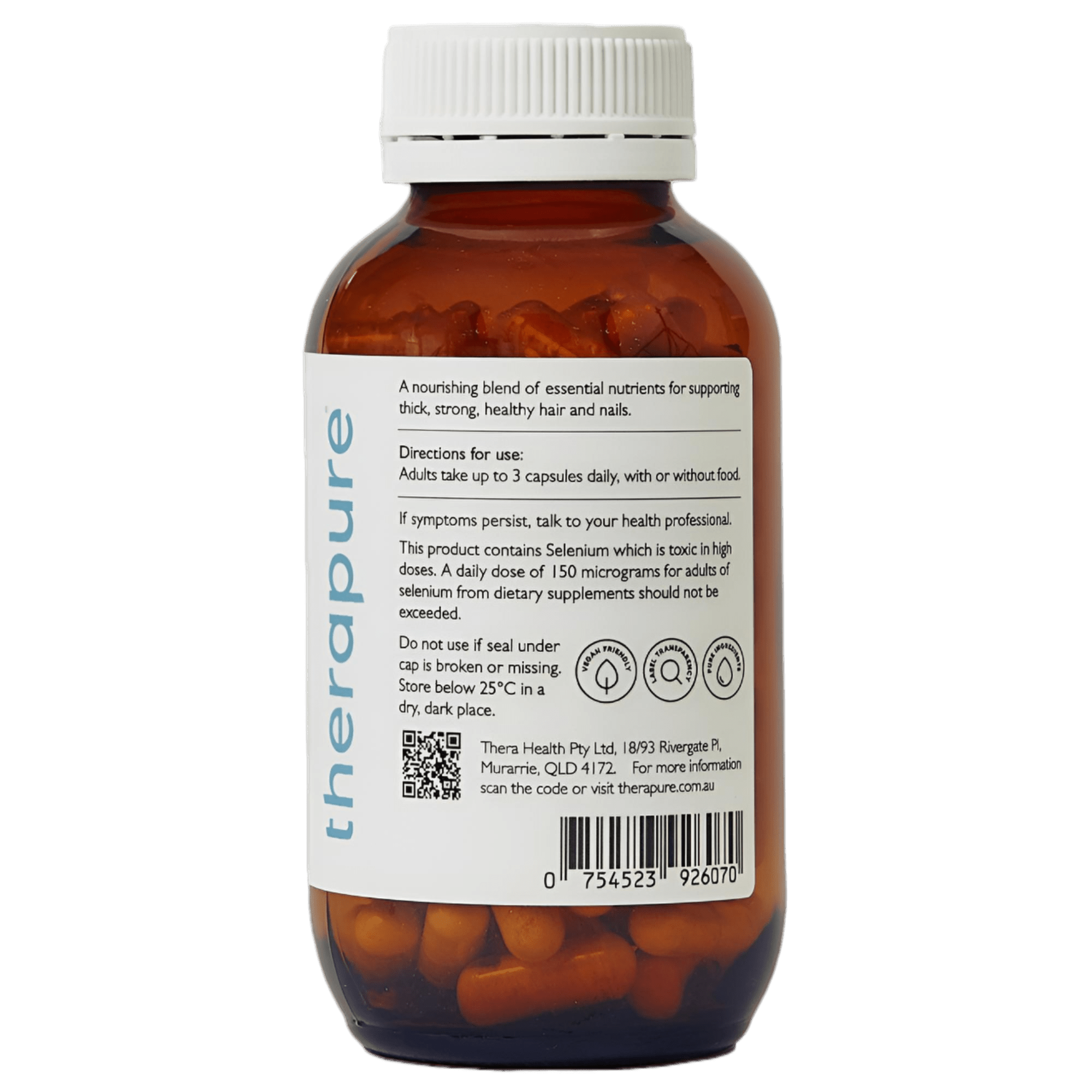 Therapure My Hair 120 Capsules - JING Organics