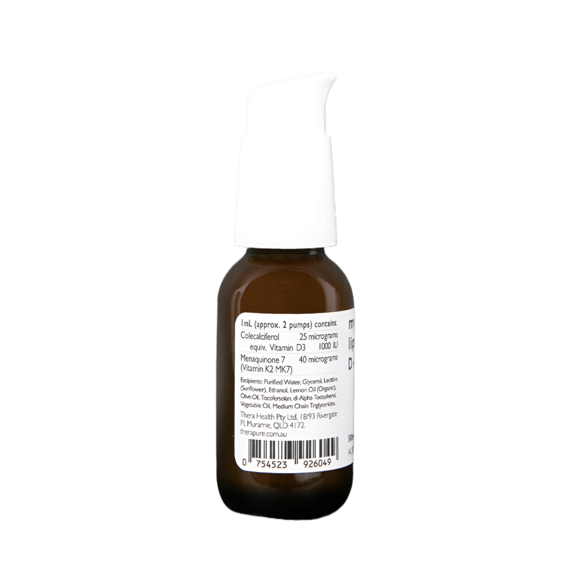 Therapure My Liposomal D + K 50ml - JING Organics