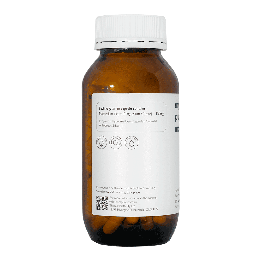 Therapure My Pure Mag Citrate 120 Capsules - JING