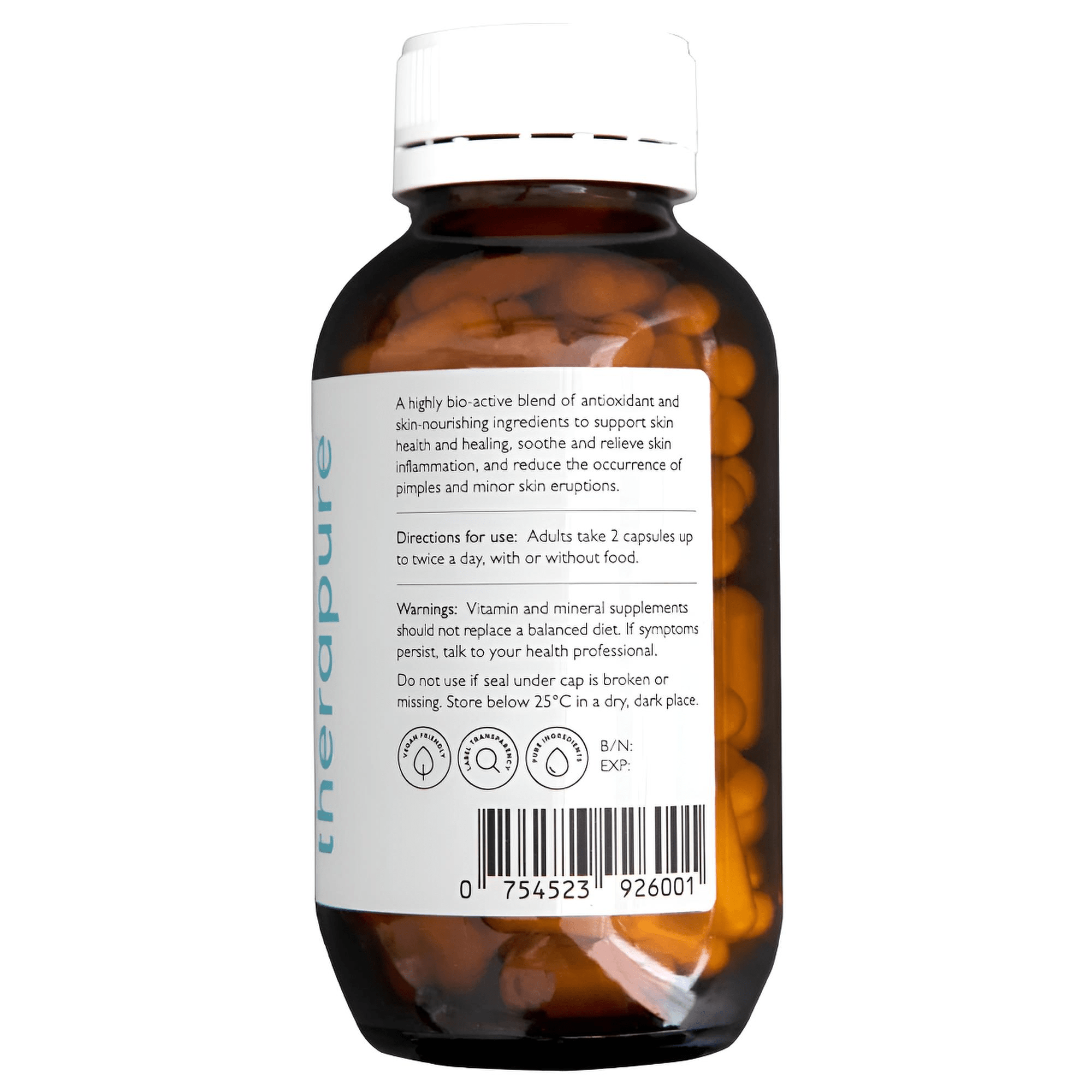 Therapure My Skin 120 Capsules - JING Organics