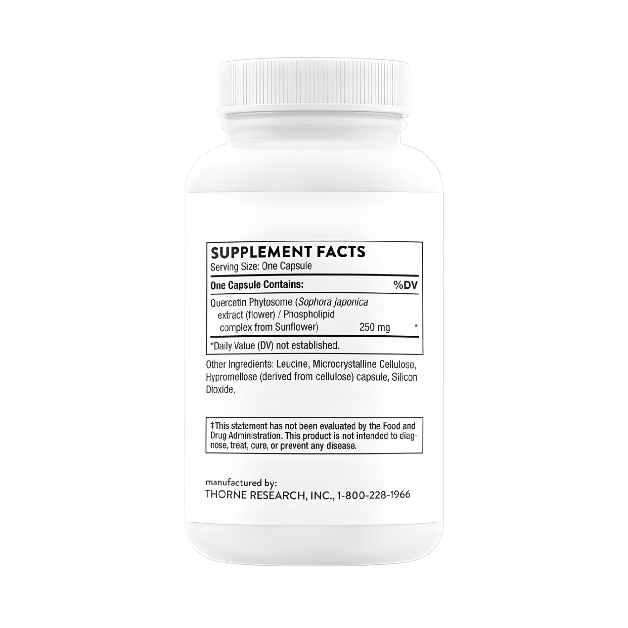 Thorne Quercetin Phytosome 60 Capsules - JING Organics