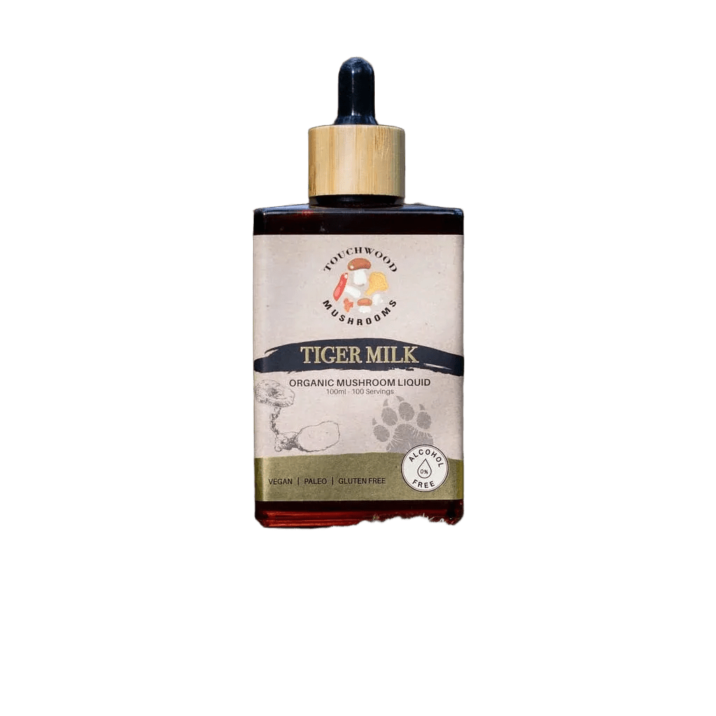 Touchwood Mushrooms Alc-Free Organic Tiger Milk 100mL - JING