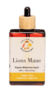 Touchwood Mushrooms Organic Lion's Mane 100ml - JING Organics