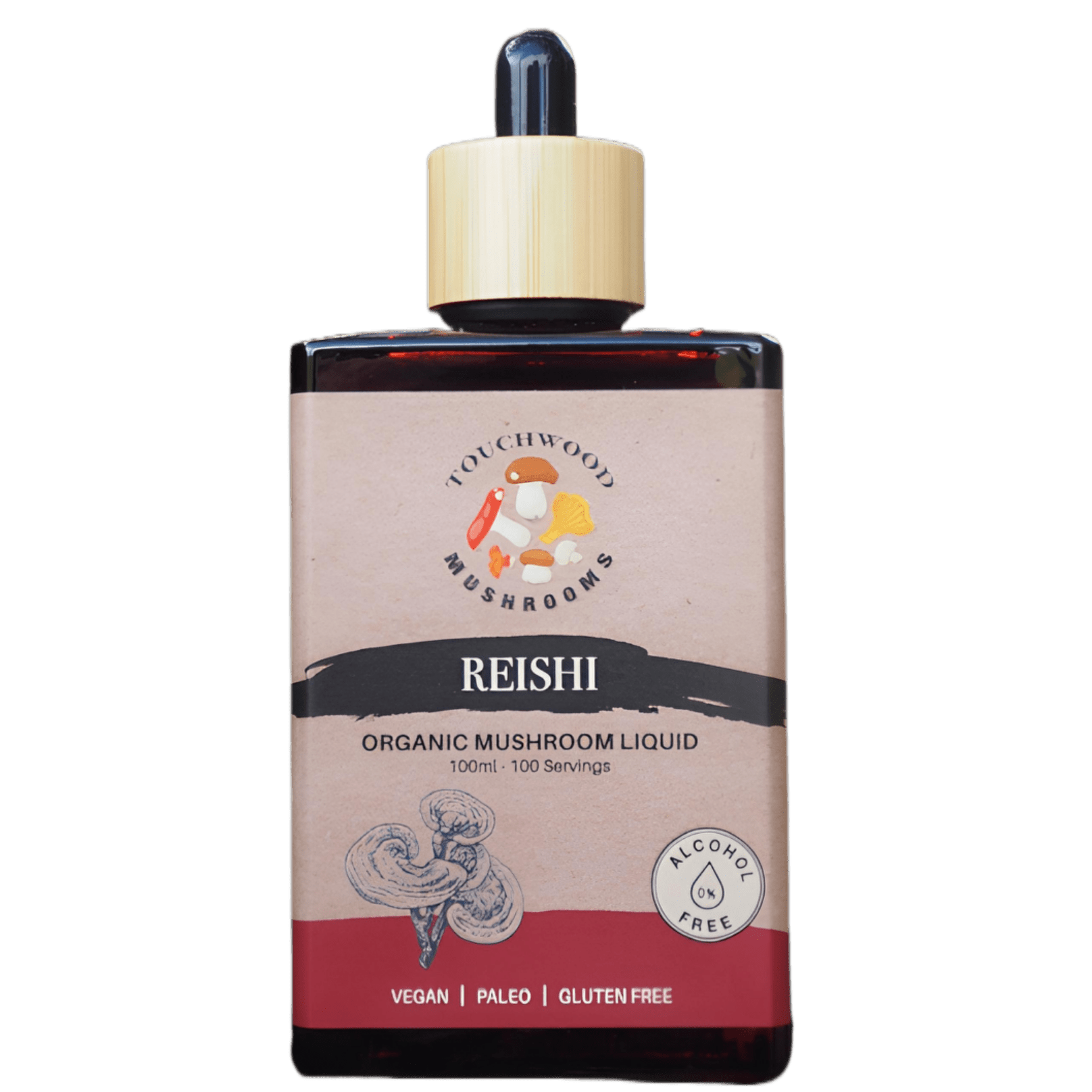 Touchwood Mushrooms Organic Reishi 100ml - JING Organics
