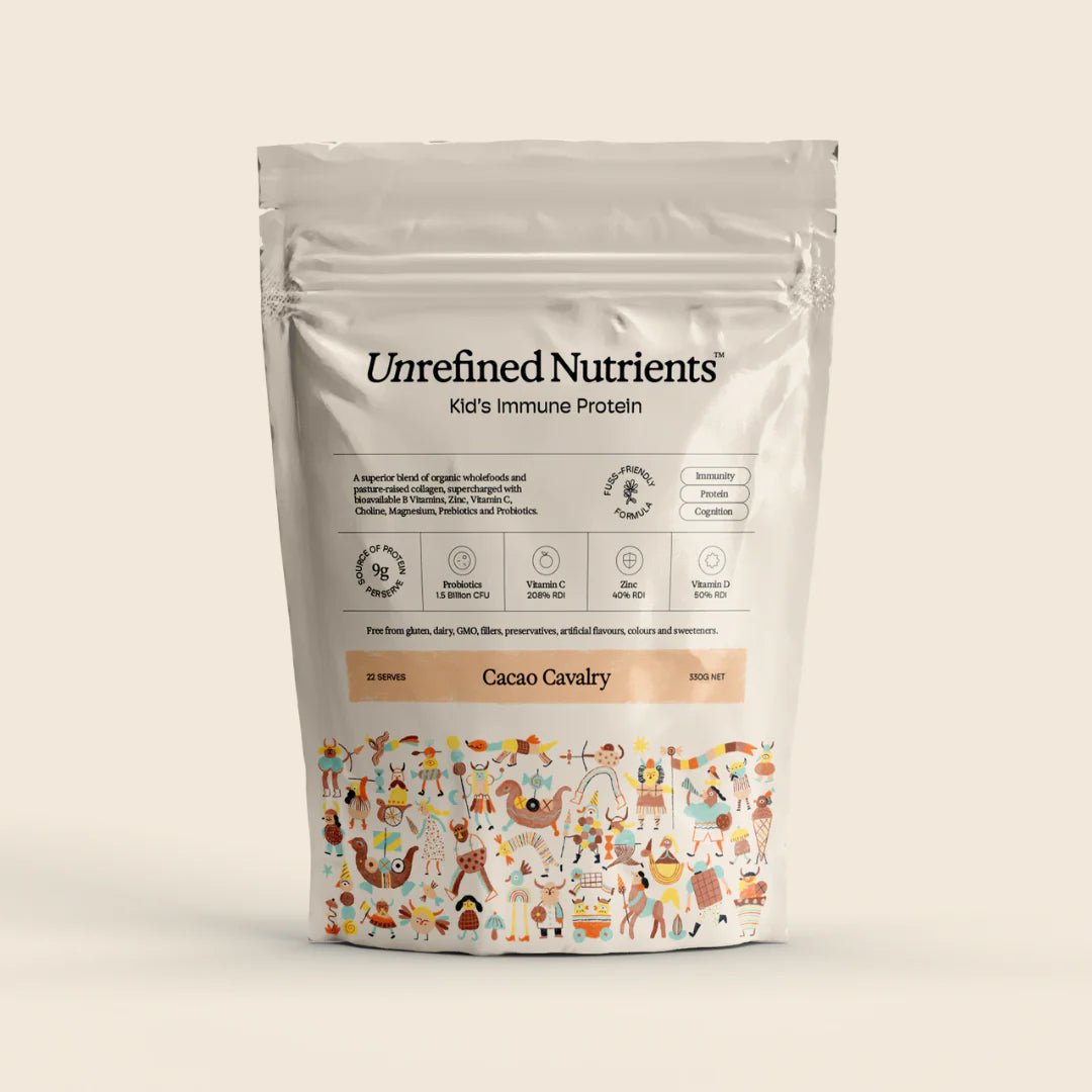 Unrefined Nutrients Kids Immune Protein 330g - JING
