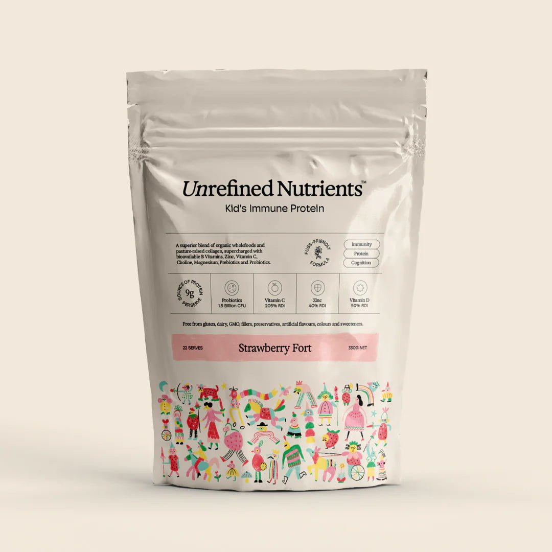 Unrefined Nutrients Kids Immune Protein 330g - JING