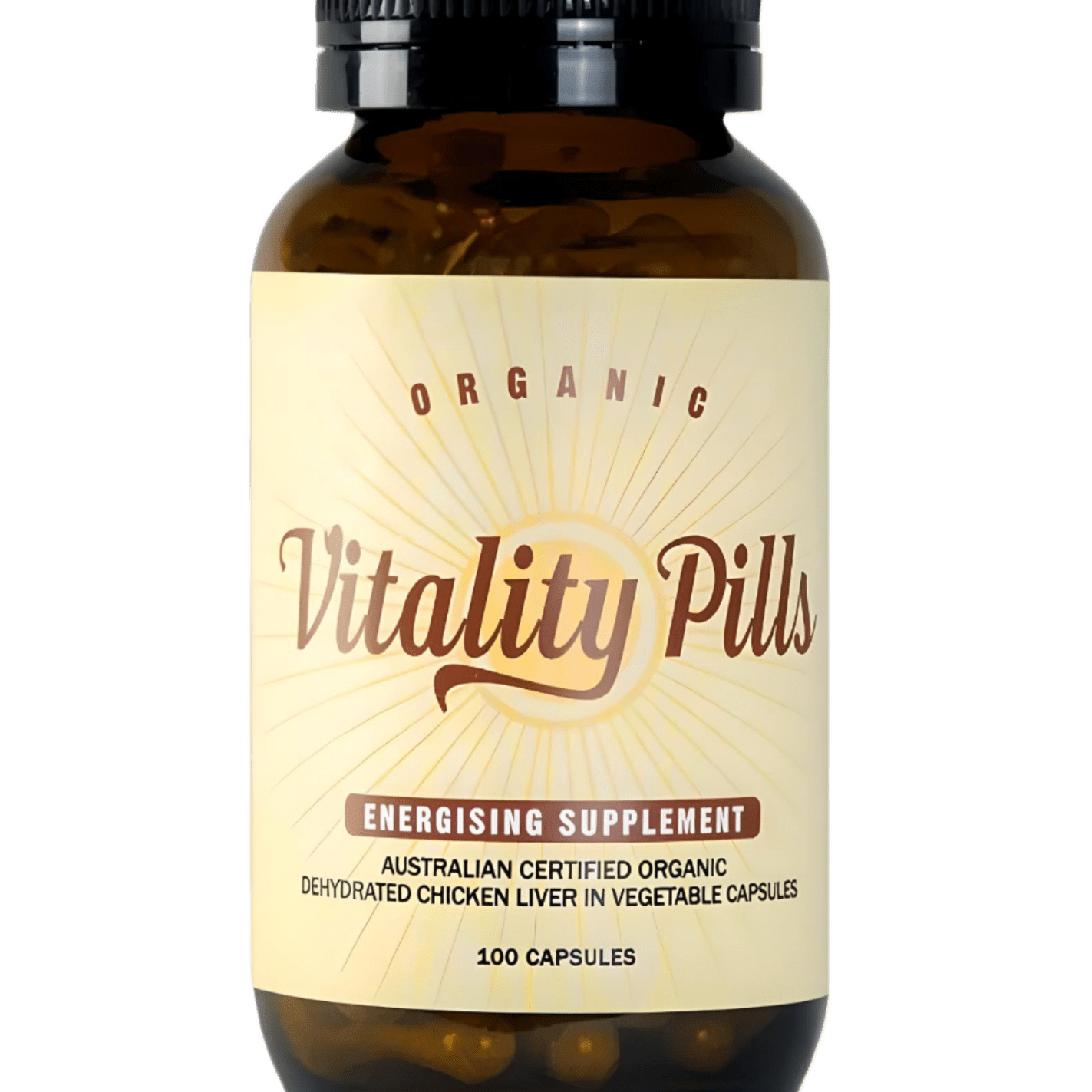 Vitality Pills 100 Capsules - JING Organics