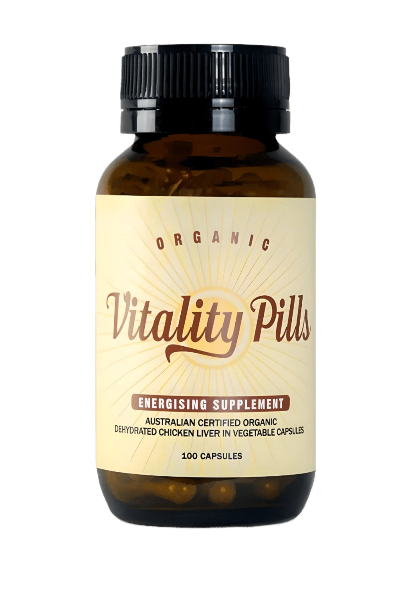 Vitality Pills 100 Capsules - JING Organics