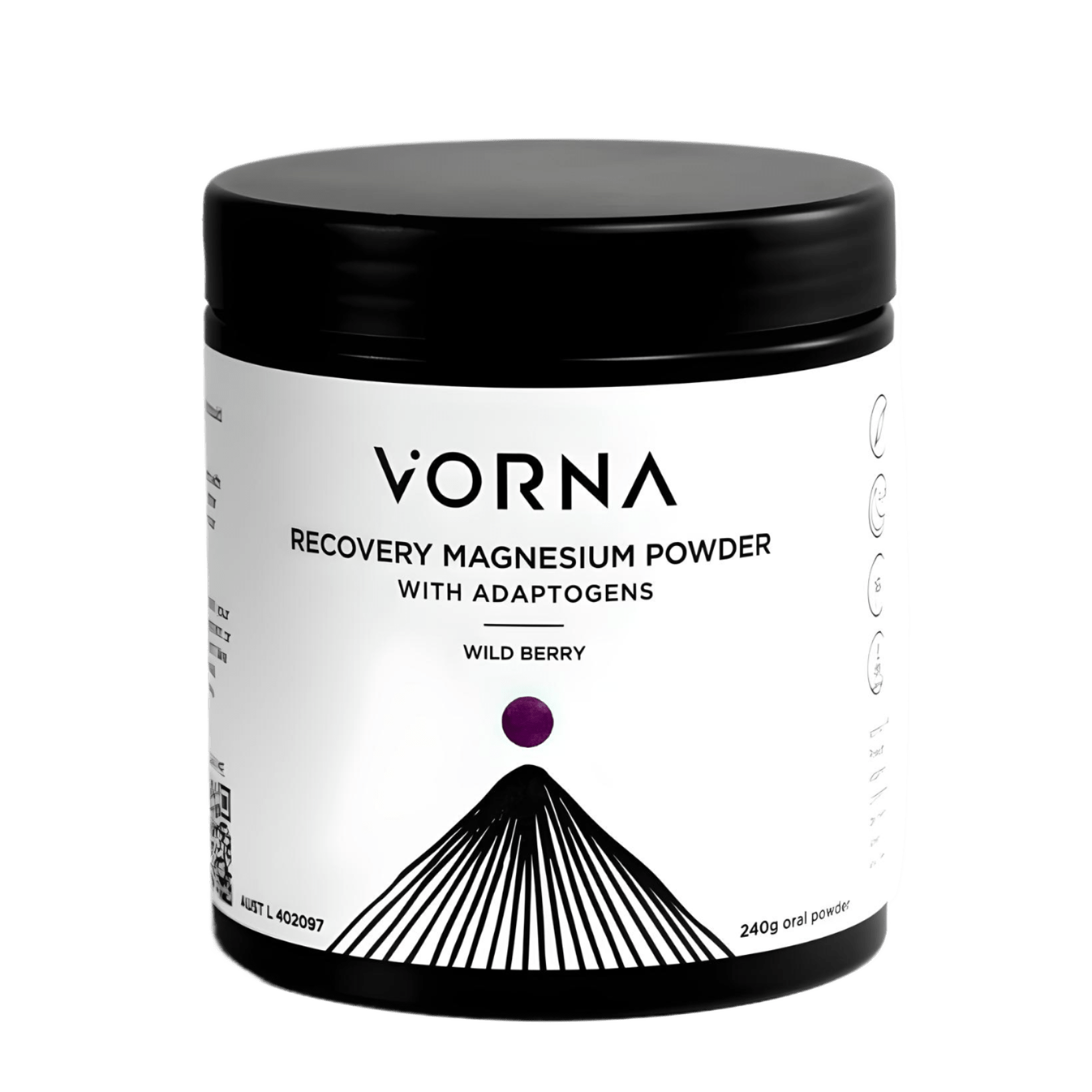 Vorna Recovery Magnesium Powder 240g - JING Organics