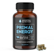 Ancestral Nutrition Primal Energy Hígado de Res 120 Cápsulas