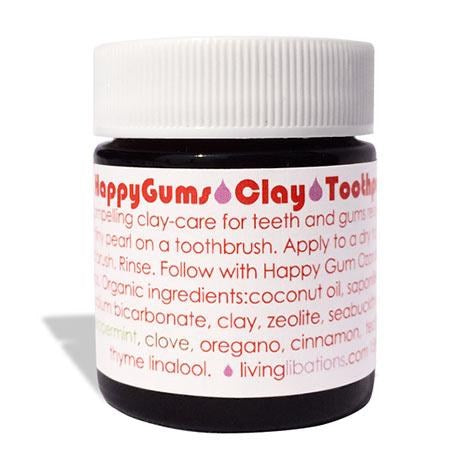 Living Libations Happy Gums Clay Toothpaste 30ml