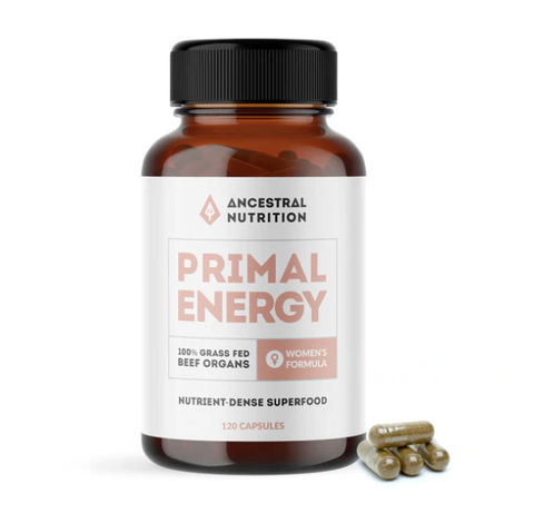 Ancestral Nutrition Primal Energy Fórmula Mujer 120 Cápsulas
