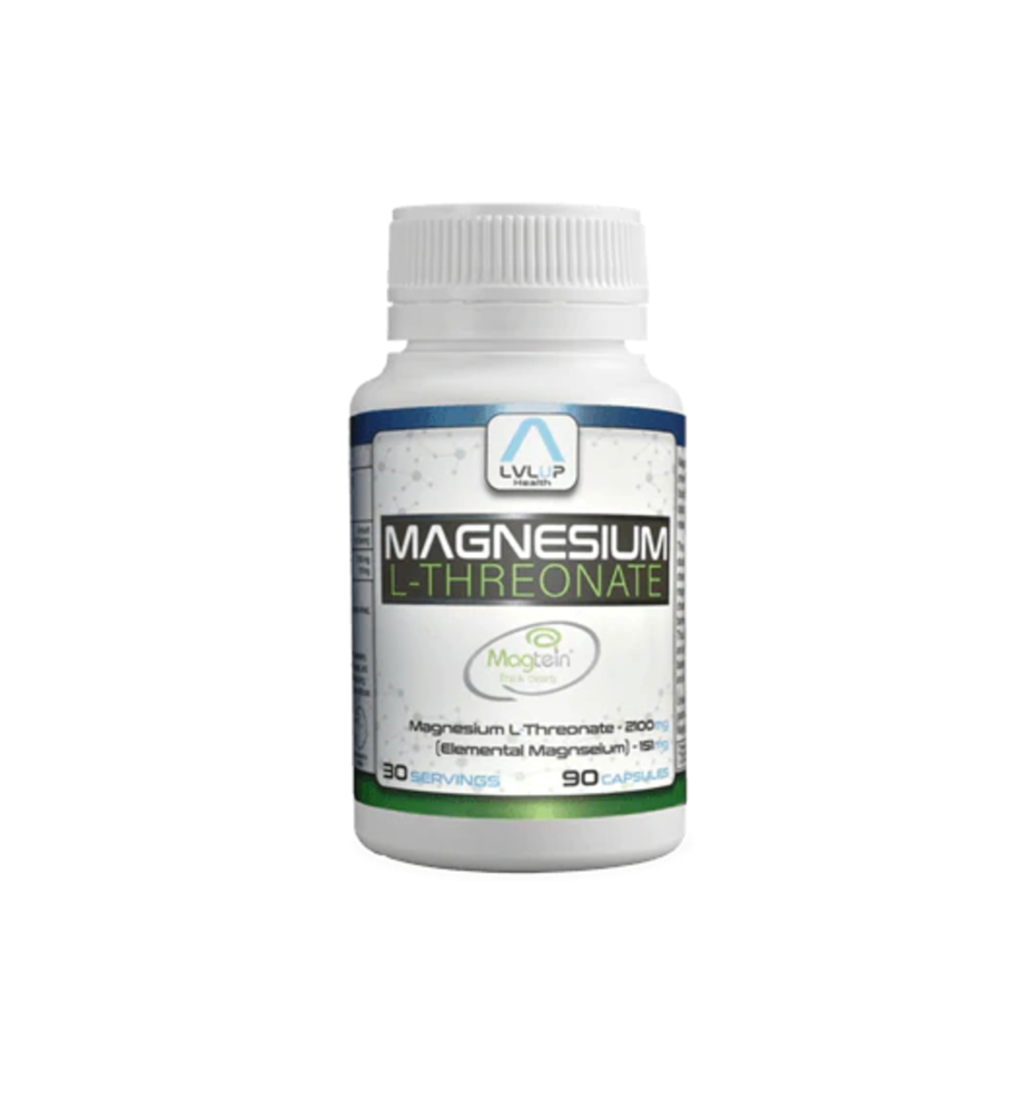 LVLUP Health L-Treonato de Magnesio 120 Cápsulas