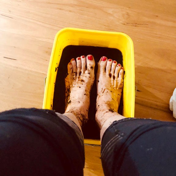 The Natural Edge Fulvic Foot Soak 150g