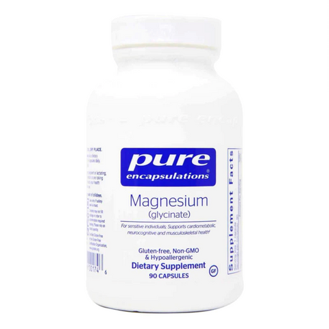 Pure Encapsulations Glicinato de Magnesio 90 Cápsulas 