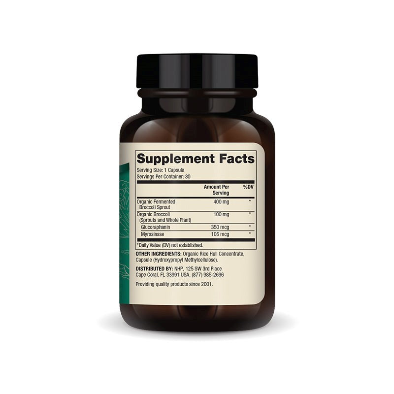 Dr. Mercola Fermented Broccoli Sprouts 30 Capsules