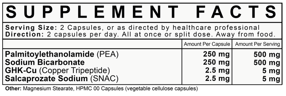 LVLUP Health GHK-Cu 60 Capules