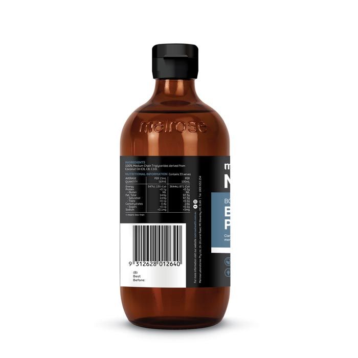 Melrose MCT Oil - Boost Your Brain Power 500ml