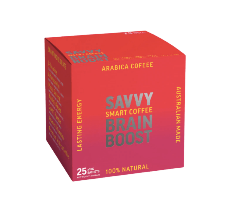 Savvy Smart Coffee Brain Boost 25 Sachets