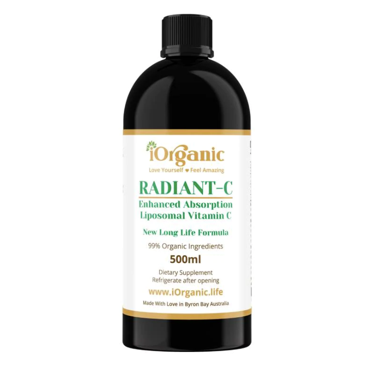 iOrganic Radiant C Liposomal Long Life 500ml