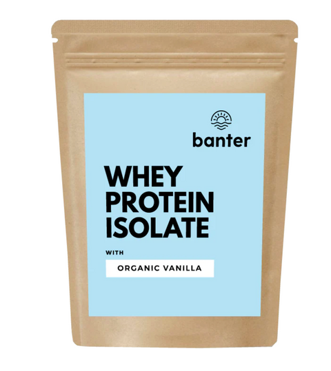 Banter Organic Vanilla Whey Protein Isolate 1kg