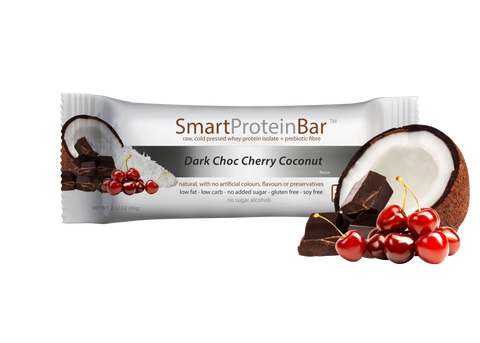 Smart Protein Bar Dark Choc Cherry Coconut 60g