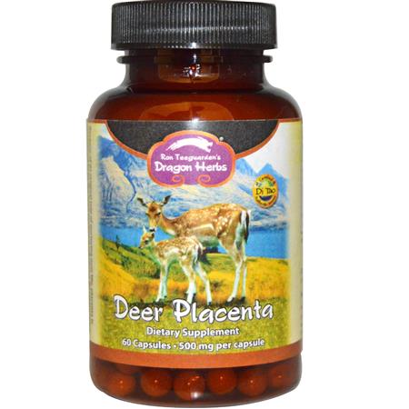 Dragon Herbs Deer Placenta 60 capsules