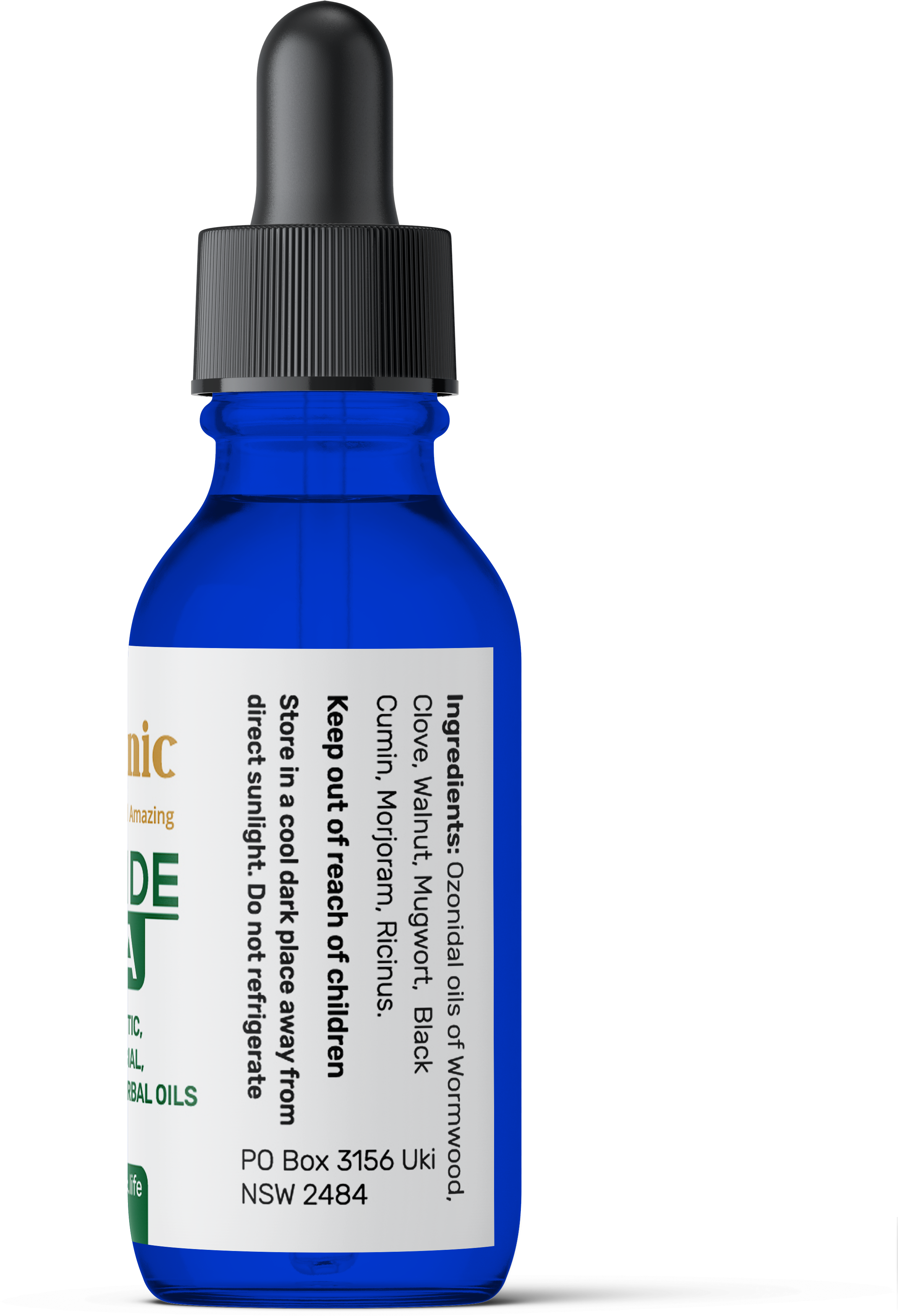 iOrganic Herbal Ozonoil Ozonide Zeta 30ml